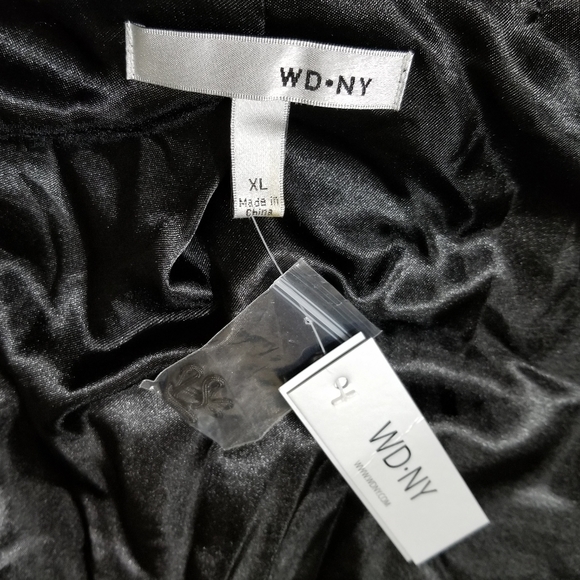 WD NY Faux Fur Pink and Beige Jacket Woman Size XL - Picture 7 of 8